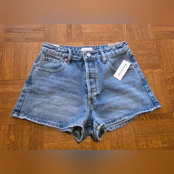 PACSUN High Rise Denim Festival Shorts Size 26 - Picture 7 of 8